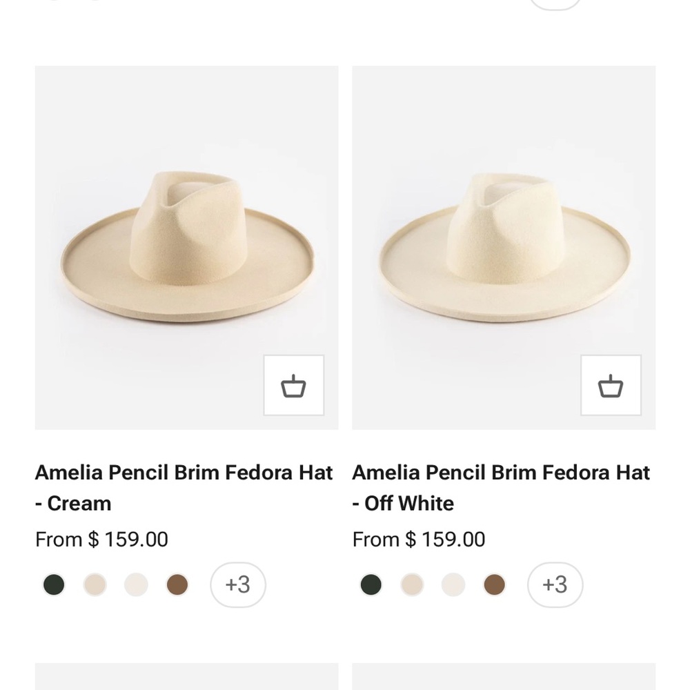 GIGI PIP x Cara Loren Amelia Pencil Brim Fedora Cowgirl Hat Australian Wool S/M - Picture 3 of 12